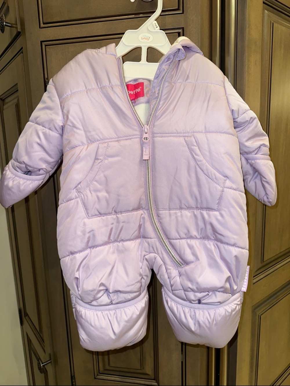 Wippette Lavender Puffer Snowsuit